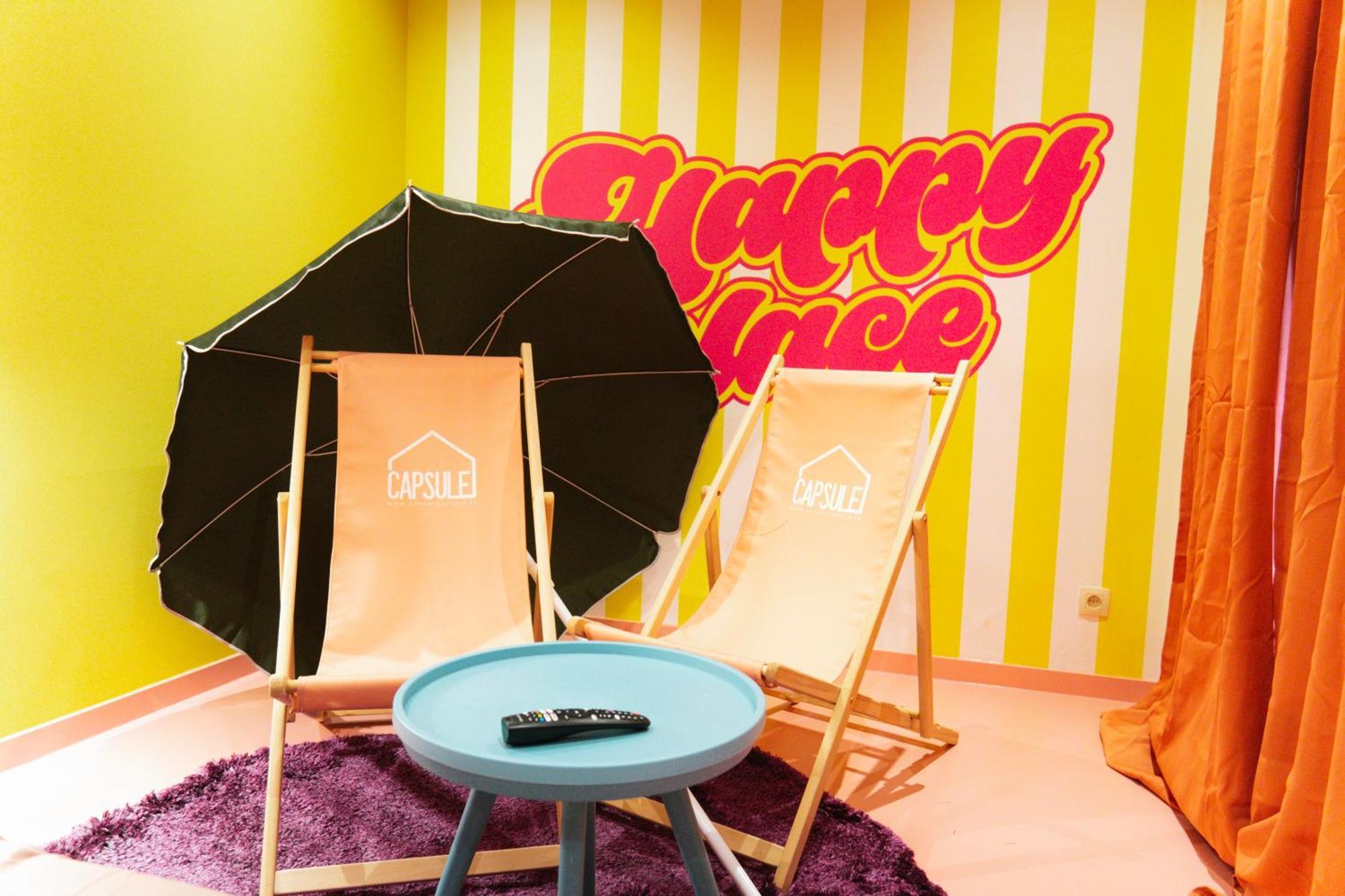 Capsule Girl Power Spa - Balneo - Sauna - Karaoke - Billard - 2 Chambres Charleroi Extérieur photo